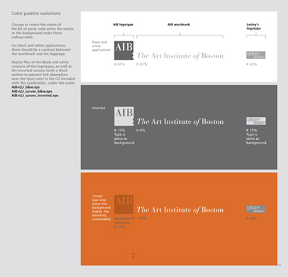 AIB visual standards document