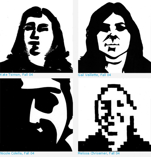 Self-portrait pictographs