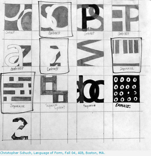 Typographic composition