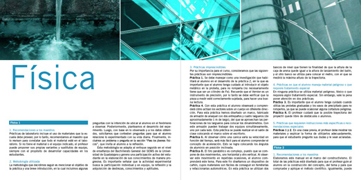 Brochure spread