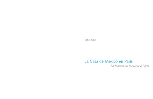 The House of Mexico in Paris cover