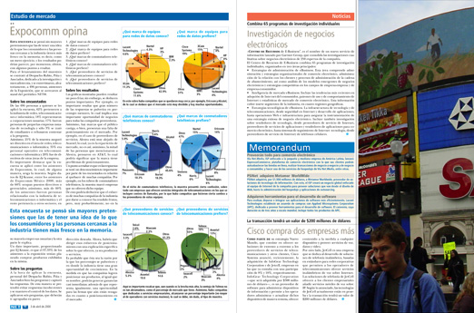 Newspaper spread